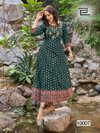 Encounter Vol 10 By Blue Hills Foil Printed Long Anarkali Kurtis Wholesale Shop In Surat